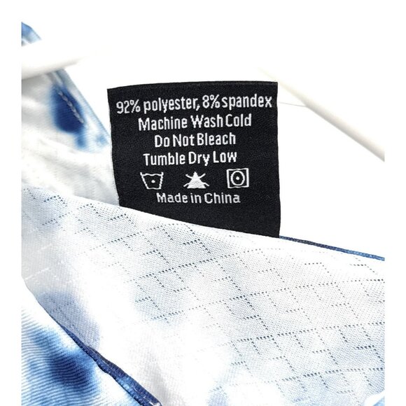 Golf Gods Australia Men's  AOP Abstract Performance Polo Shirt Size S - Picture 3 of 5